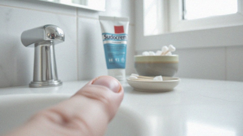 Czy Sudocrem można stosować na grzybicę paznokci?