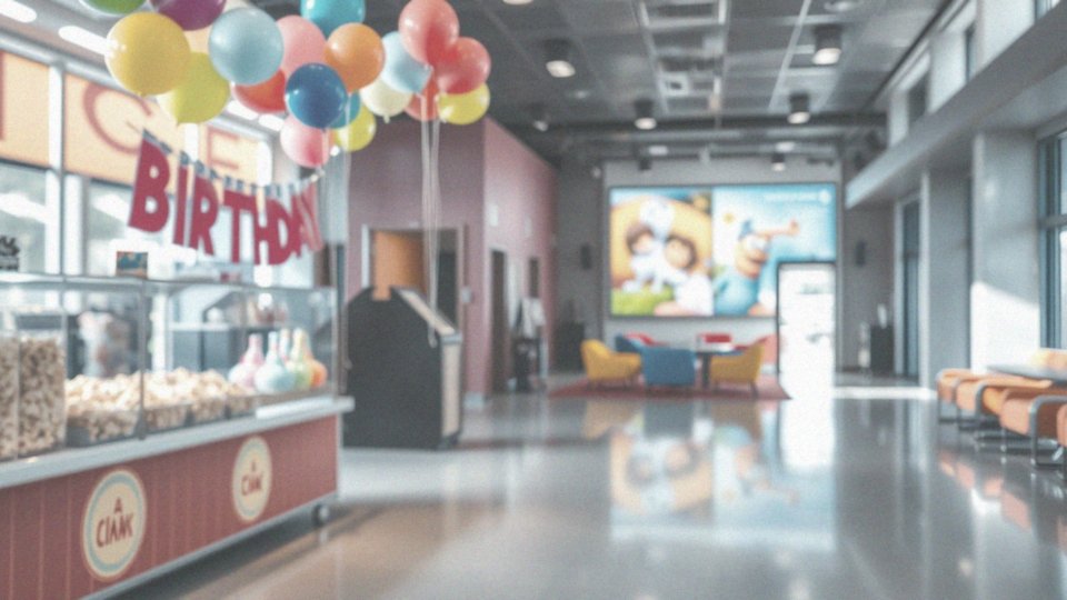 Jakie możliwości daje kino przy organizacji urodzin dla dzieci?