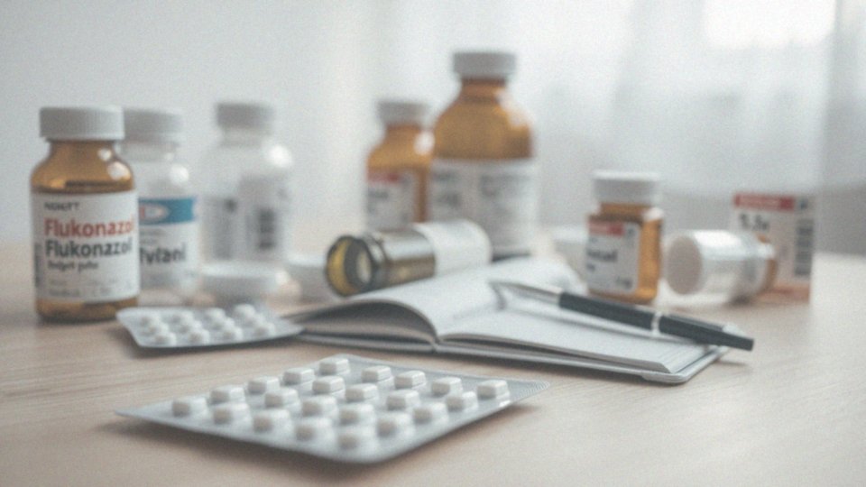 Jakie interakcje z lekami może mieć flukonazol?