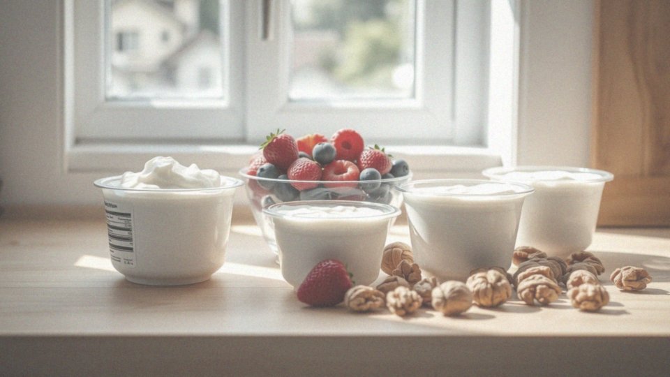 Jak wybrać zdrowy jogurt bogaty w białko?