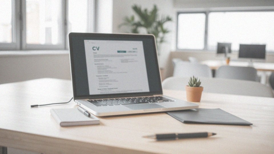 Co powinno znaleźć się w dobrym CV?