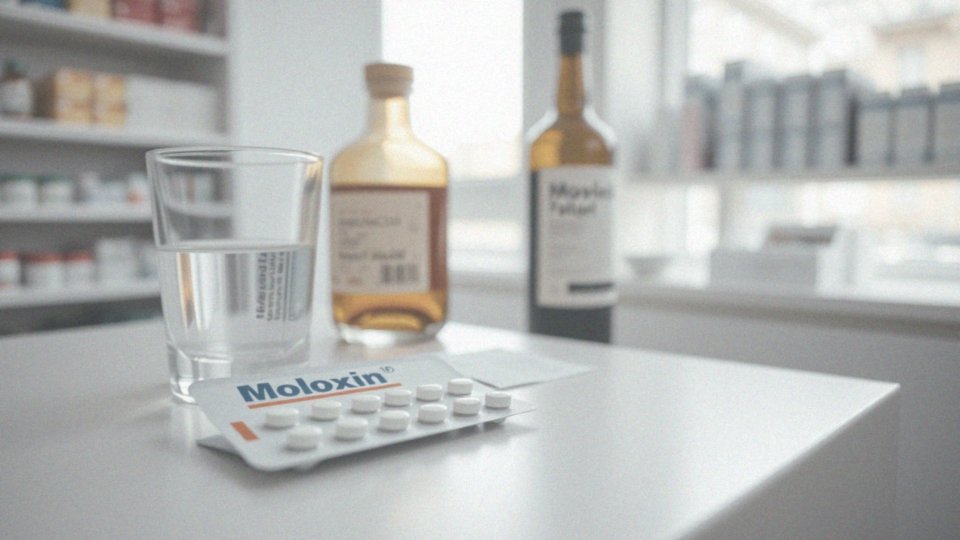 Dlaczego należy unikać łączenia Moloxinu z alkoholem?