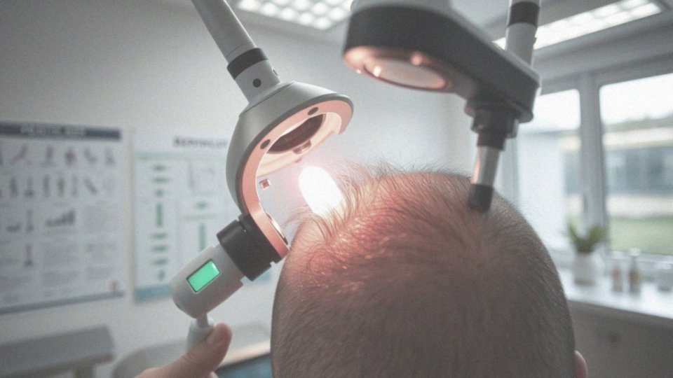 Jakie badania są przeprowadzane w celu diagnozy łysienia bliznowaciejącego?