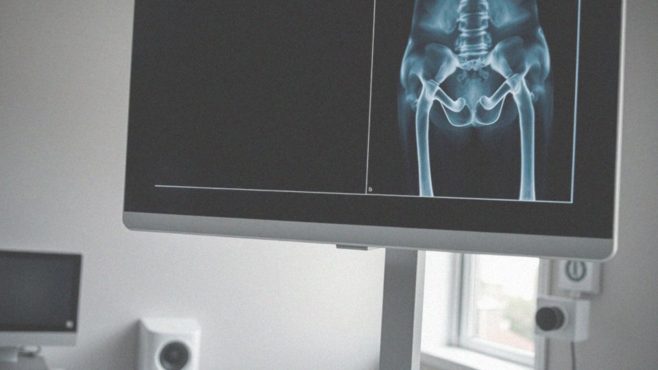 W jaki sposób RTG stawu biodrowego ocenia zmiany zwyrodnieniowe?